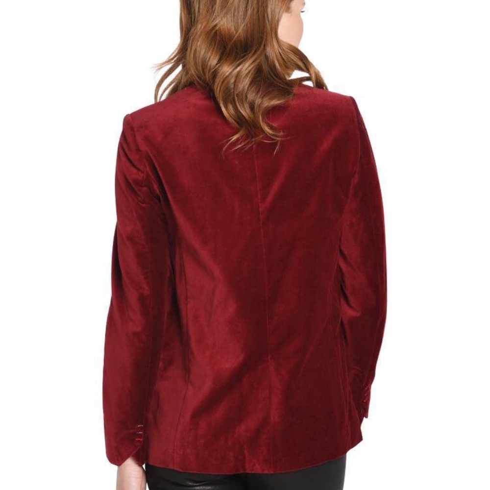 ZADIG & VOLTAIRE VOLLY VELOURS BLAZER - Picture 6 of 8